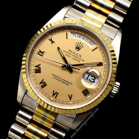 rolex day date configurator|rolex day date two tone.